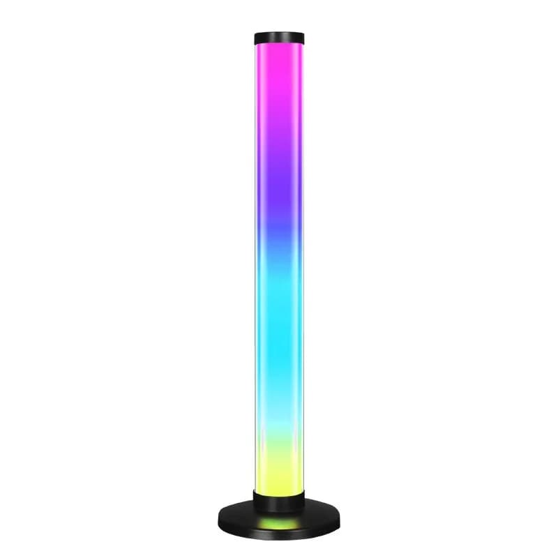 360stupňové RGB atmosférické světlo reagující na zvuk, USB stolní lampa