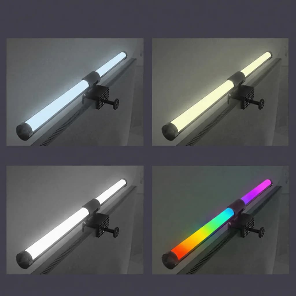 LED světelná lišta na monitor napájená přes USB, stolní lampa na obrazovku