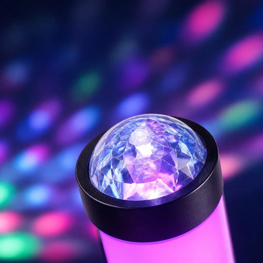 RGB projekční atmosférická lampa se synchronizací hudby a dálkovým ovládáním