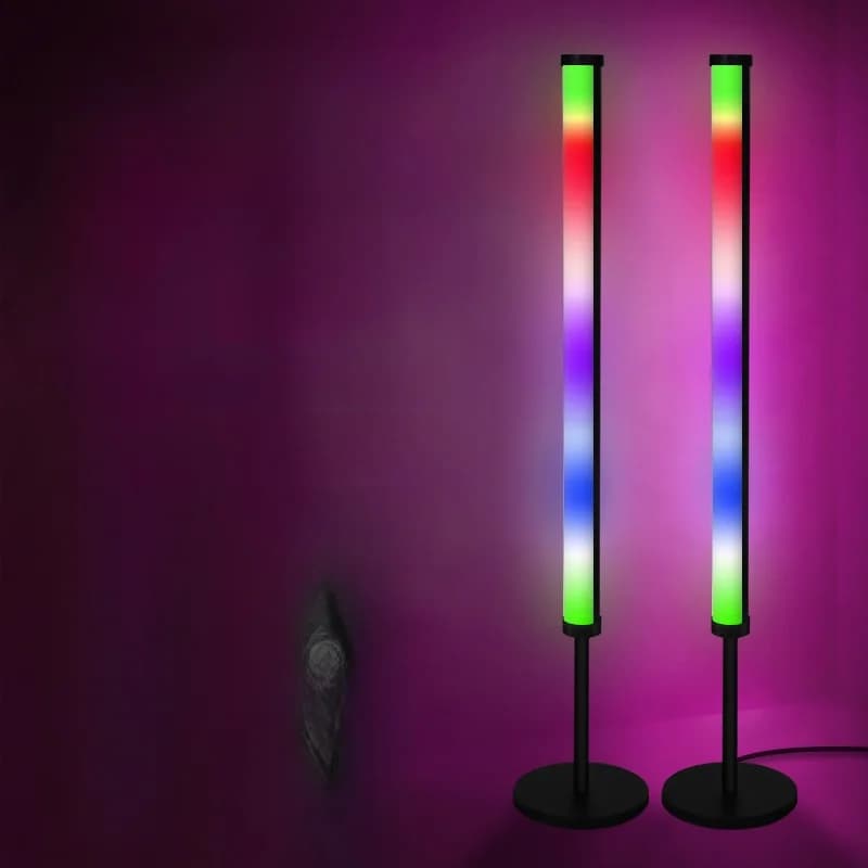 RGB LED stolní atmosférická lampa se synchronizací hudby a ovládáním přes aplikaci