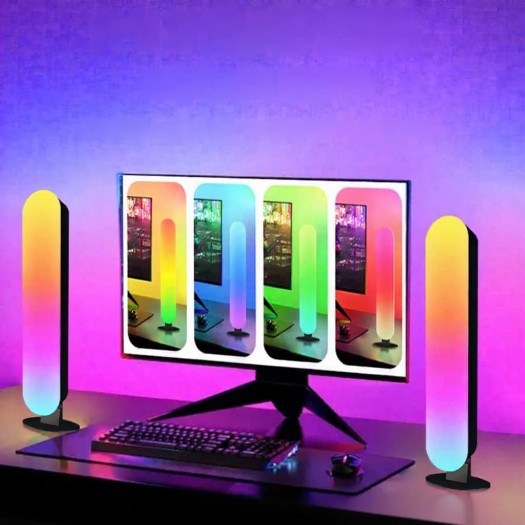RGB LED ambientní osvětlení s Bluetooth synchronizací hudby a ovládáním přes aplikaci