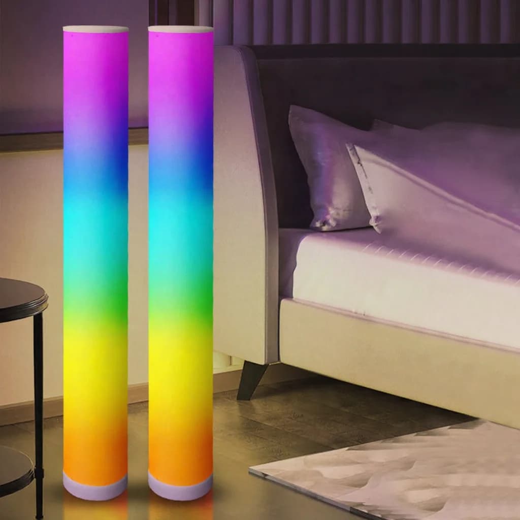 RGB stojací lampa s dálkovým ovládáním a aplikací pro herní místnost