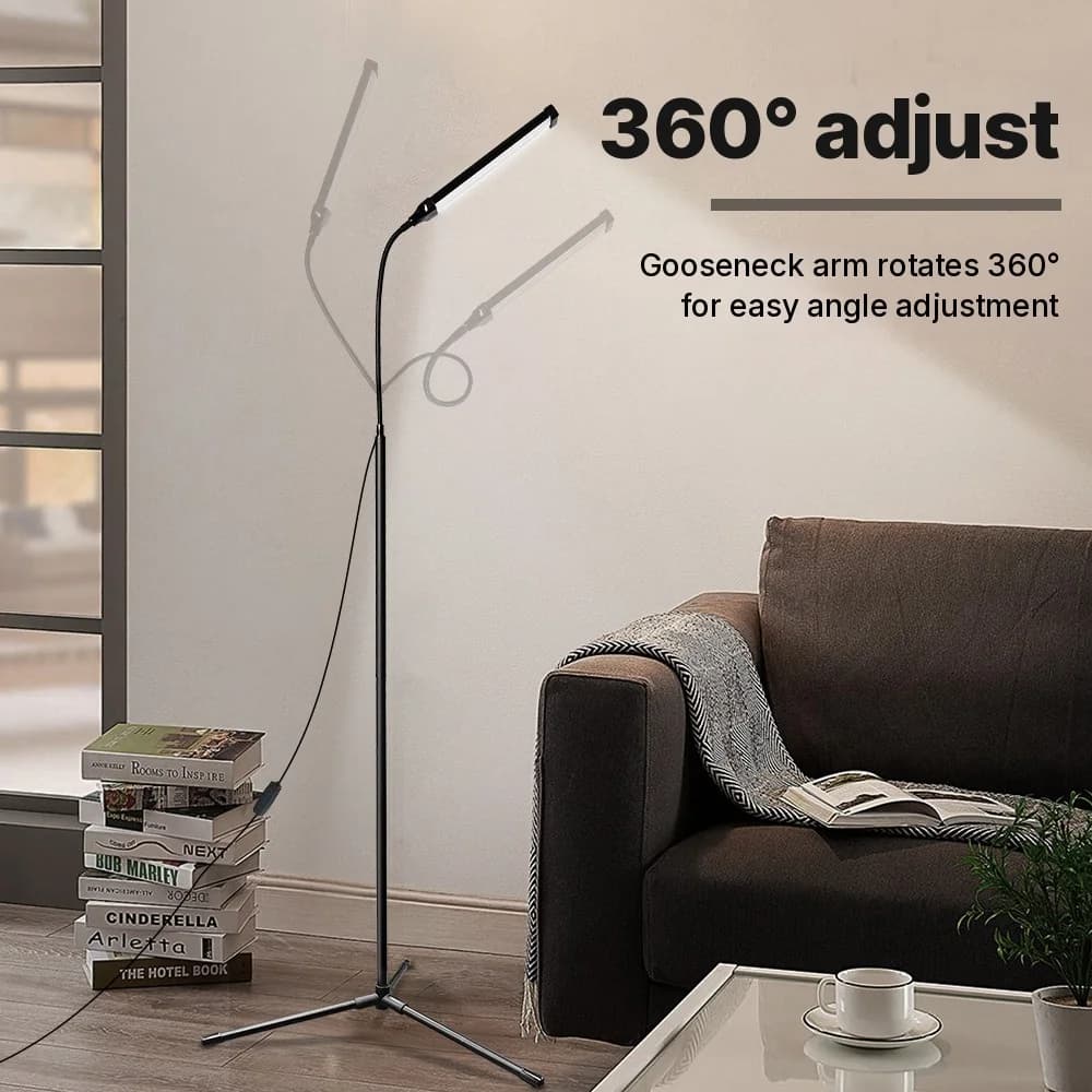 Podlahová lampa na USB napájení se stativem a třemi režimy barev
