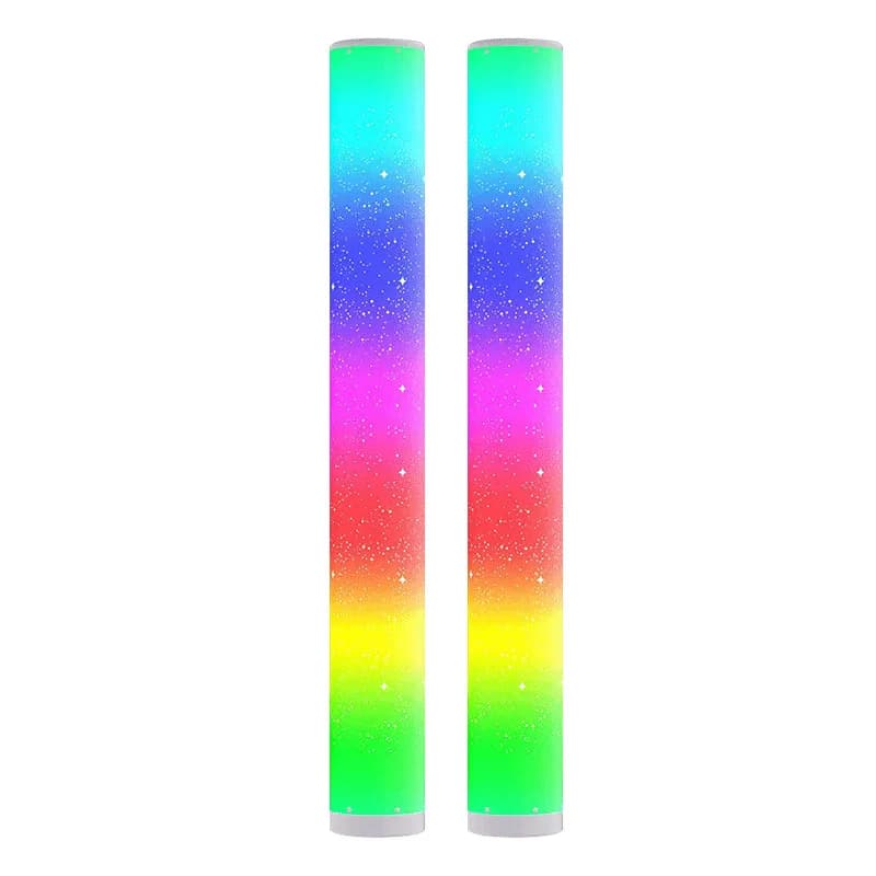 RGB LED stojací lampa s hvězdným efektem a dálkovým ovládáním
